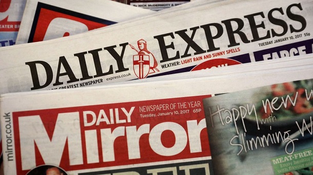Редактори британських таблоїдів The Daily Express та Daily Star вирішили звільнитися