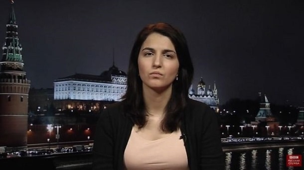 Журналістка BBC також звинуватила російського депутата Слуцького в домаганнях