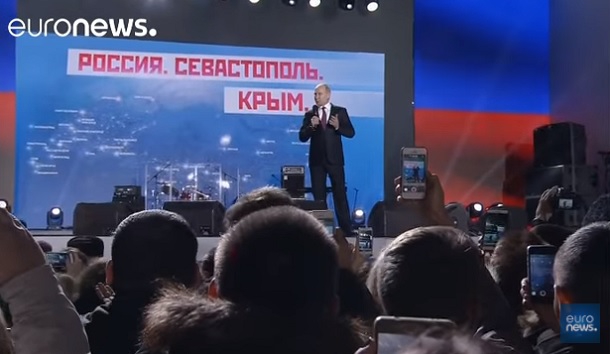 Euronews знову не згадав про анексію в сюжеті про візит Путіна до Криму