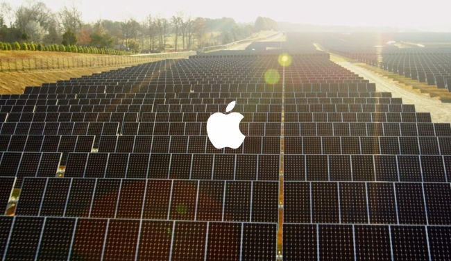 Apple заявила, що повністю перейшла на використання відновлюваної енергії