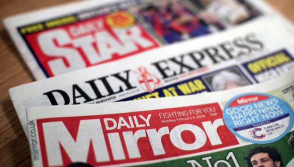 Британський уряд хоче розслідувати покупку таблоїдів The Daily Express та The Daily Star