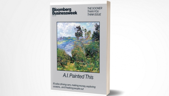 Журнал Bloomberg Businessweek вийшов з обкладинкою, яку створила нейромережа
