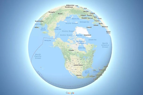Земля більше не пласка — Google Maps оновили