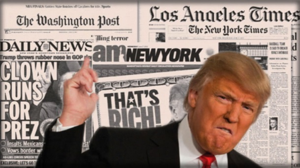 Більше 100 видань опублікують відповіді Трампу, який називає ЗМІ «ворогами народу»