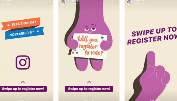 Instagram нагадає користувачам у США зареєструватися на виборах