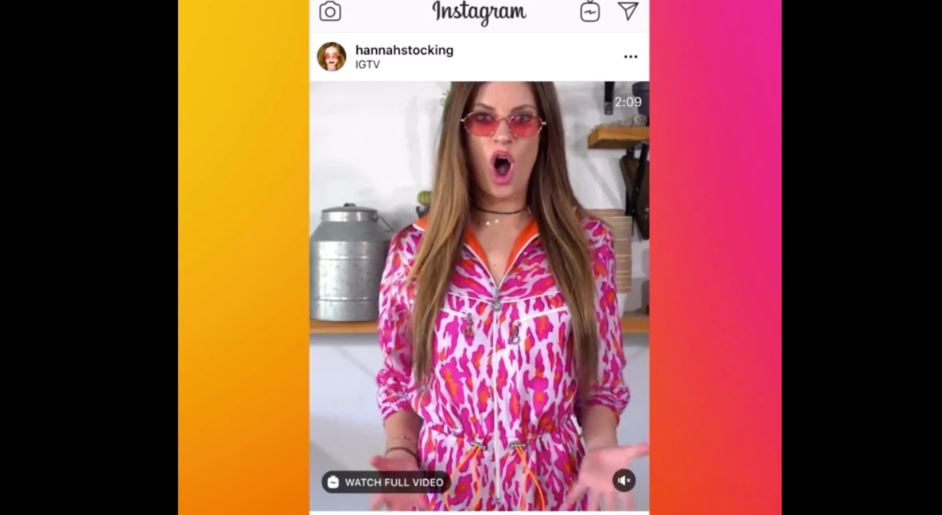 Instagram почав додавати відео з IGTV в основну стрічку