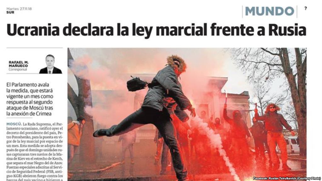 Іспанське видання поширює фейки про Україну — співробітник Diario Sur