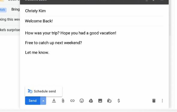 Як запланувати час відправлення листа у Gmail: нова функція