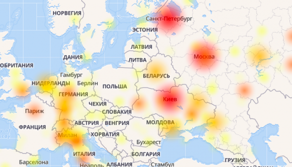 У Telegram стався масштабний збій, який торкнувся і користувачів з України