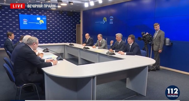 «112 Україна» у прямому ефірі транслював зустріч «За життя» з «Єдиною Росією»