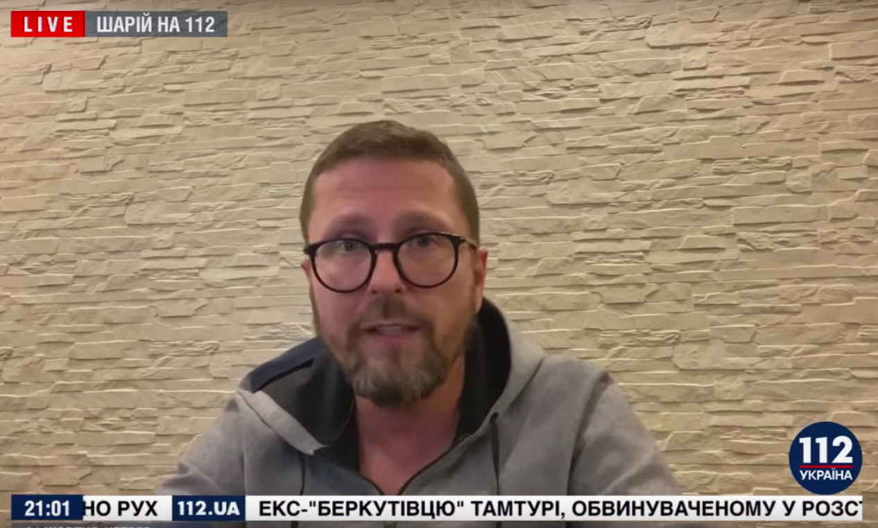 Шарій в ефірі «112 Україна» звинуватив активіста Стерненка в умисному вбивстві, а генпрокурора — в бездіяльності