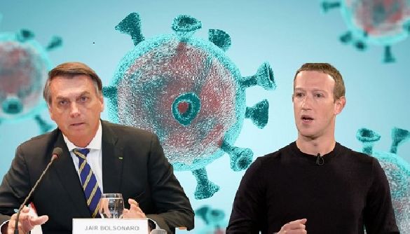 Facebook видалила маніпулятивний пост президента Бразилії про коронавірус