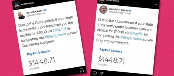 Instagram-акаунт з 14 млн фоловерів заблокували через фейки про Трампа та коронавірус