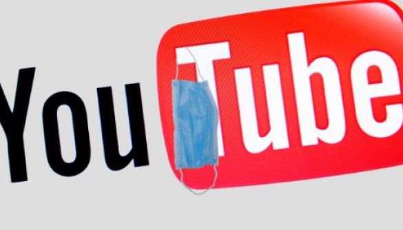 YouTube оприлюднив правила щодо матеріалів про коронавірус. За три попередження канал заблокують