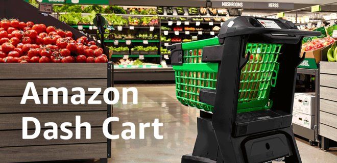 Amazon представила розумний візок, який з’явиться в супермаркеті Лос-Анджелеса