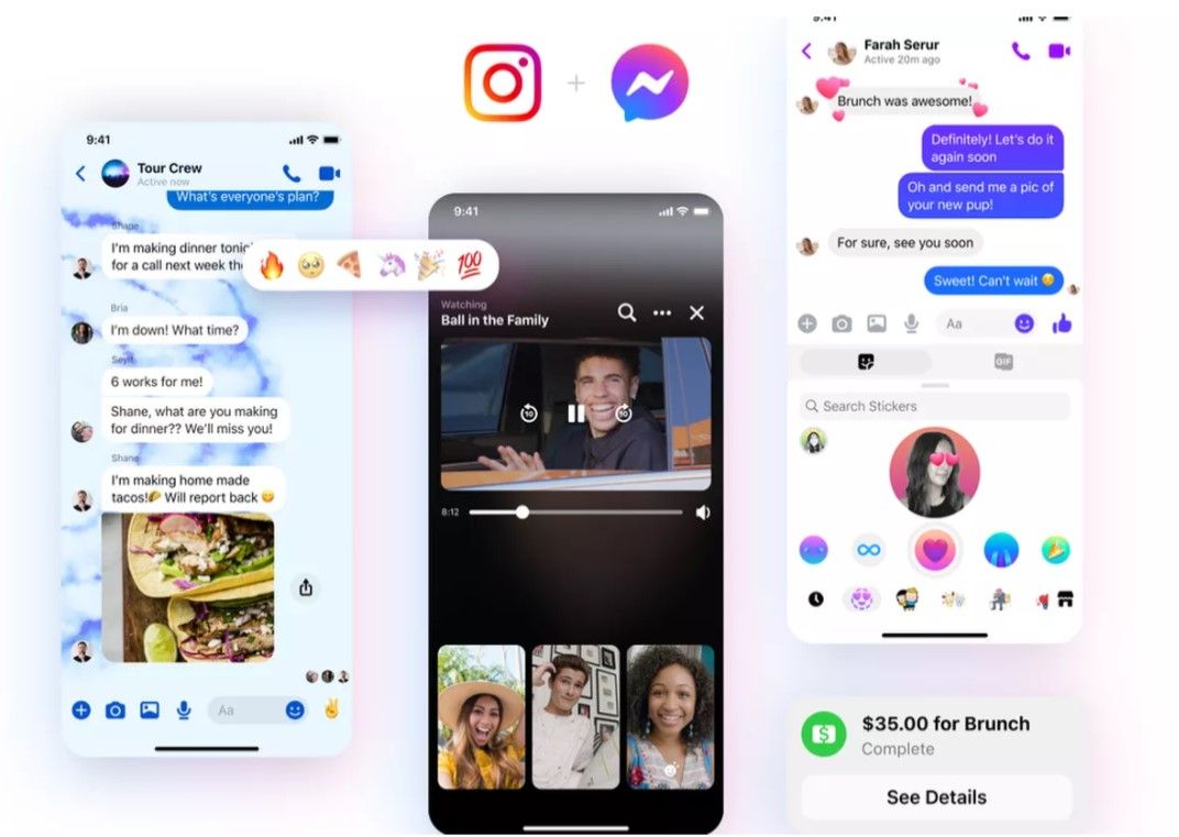 Майже як Instagram. Facebook оновила логотип Messenger і додала нові функції
