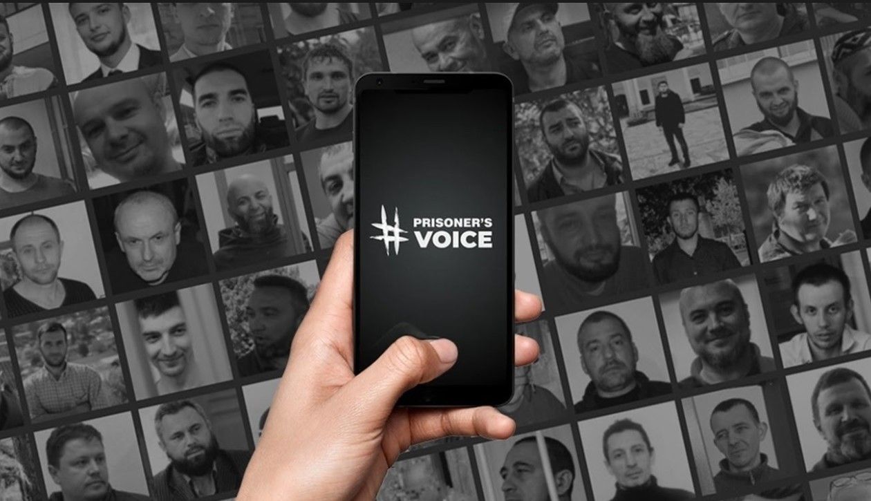 #PrisonersVoice. В Україні створили мобільний додаток, який допоможе почути голос бранців Кремля
