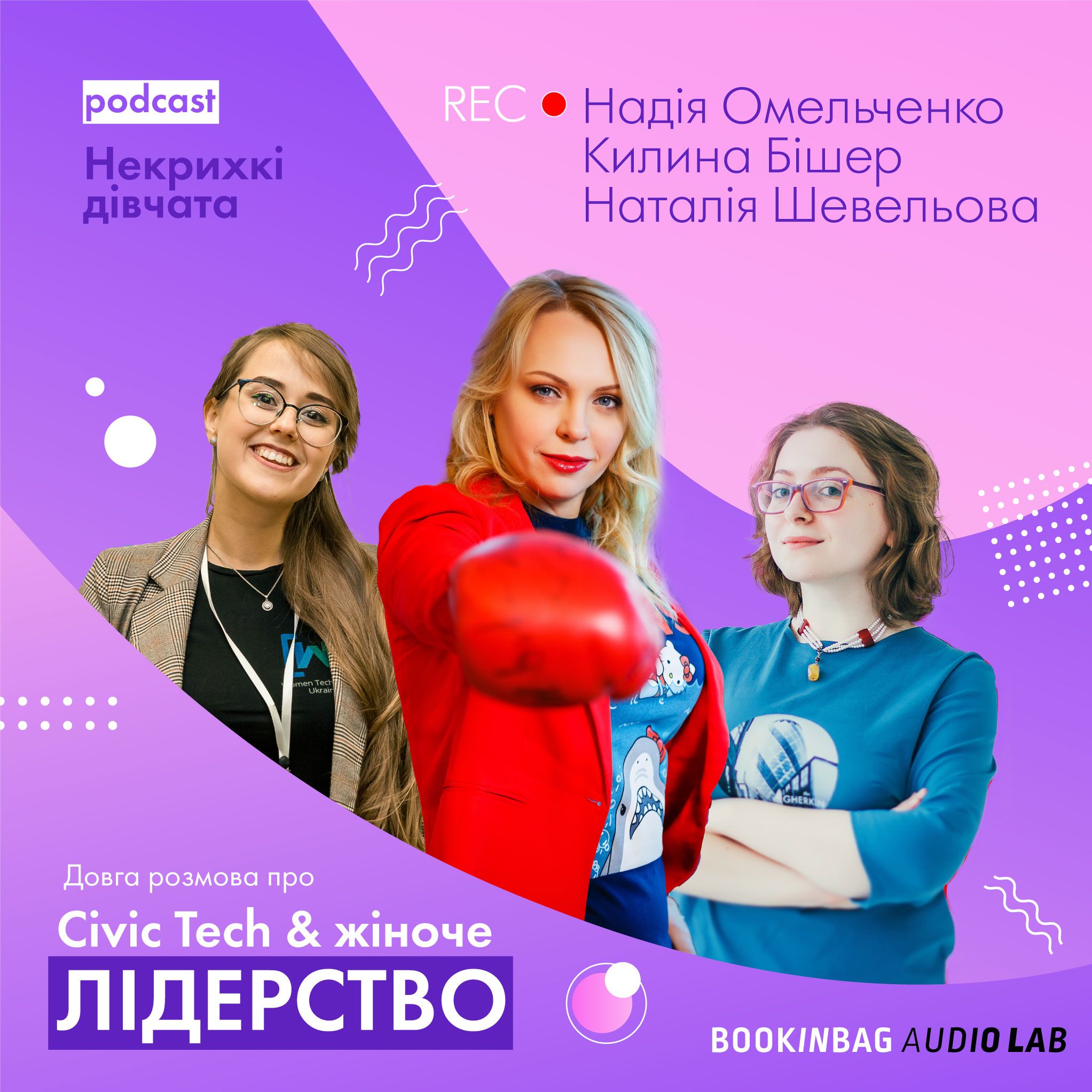 В Україні запустили подкаст про жіноче лідерство в IT «Некрихкі дівчата»
