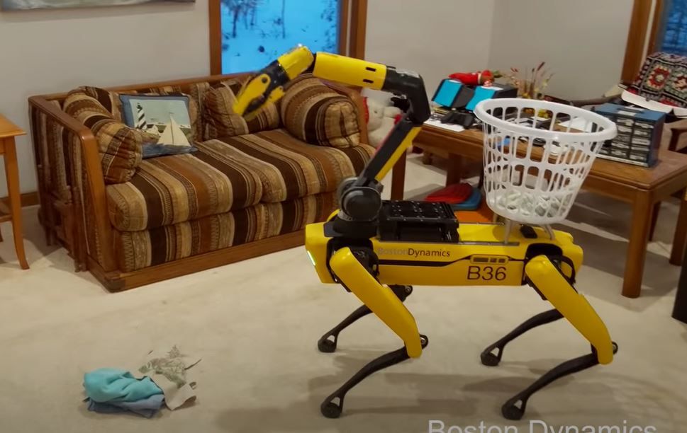 Робот-собака тепер малює, саджає квіти та крутить скакалку для інших роботів (ВІДЕО)