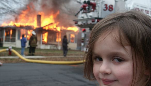 «Дівчина-катастрофа» продала своє знамените фото як NFT за 488 тисяч доларів