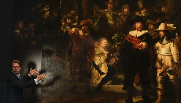 Штучний інтелект допоміг відновити відому картину Рембрандта, «обрізану» близько 300 років назад