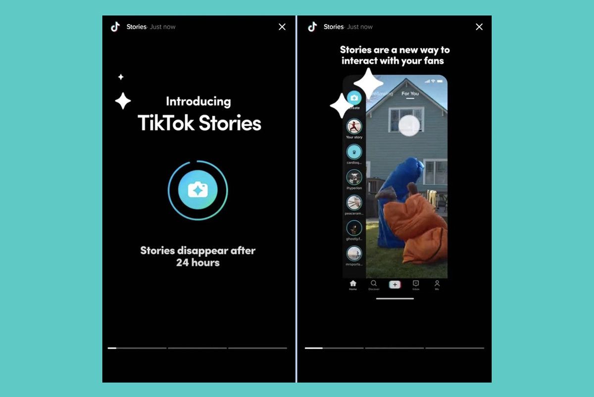TikTok тестує функцію Stories