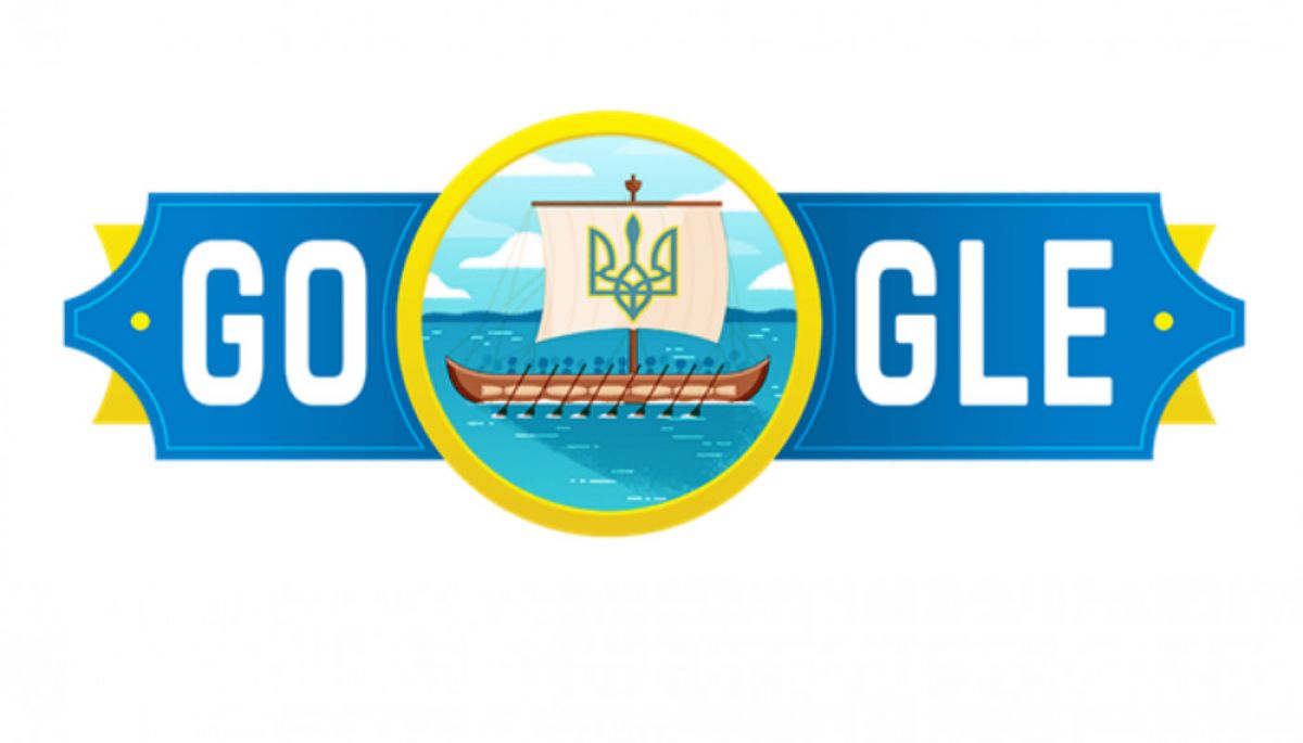 Google привітав українців з 30-річчям Незалежності України