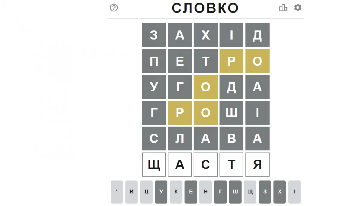 Zaxid.net купив «Словко» — українську версію гри Wordle