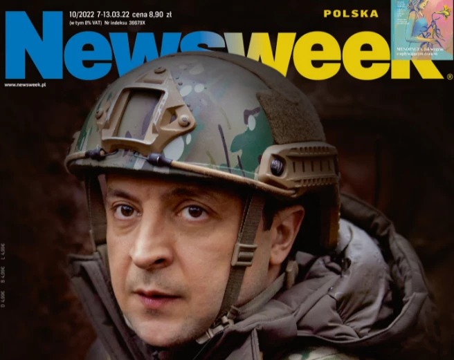 Польський тижневик Newsweek назвав Зеленського «лідером вільного світу»