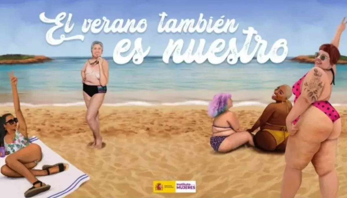 В Іспанії для соціальної реклами моделі «домалювали» ногу замість протеза