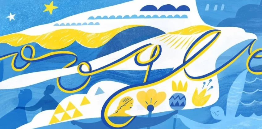 Google привітав Україну з Днем Незалежності: що зображено на дудлі