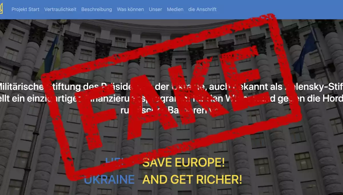 Російські спецслужби створили фейковий сайт для дискредитації Зеленського у Західній Європі – ГУР