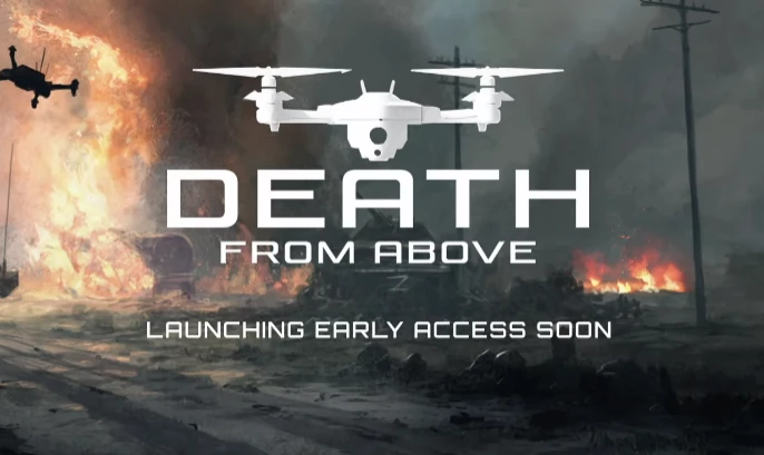 Створили гру Death from Above, в якій можна спробувати себе в ролі оператора українських дронів
