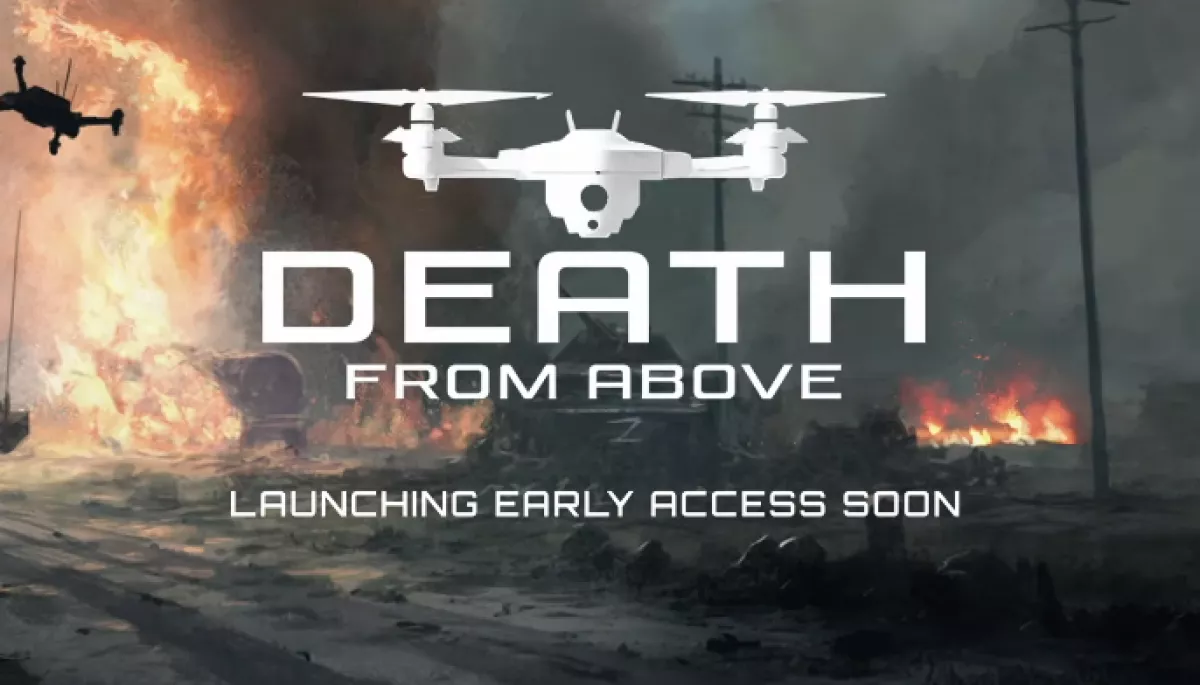 Створили гру Death from Above, в якій можна спробувати себе в ролі оператора українських дронів