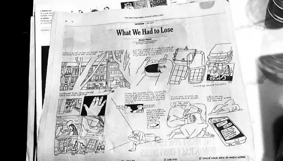 Комікс української ілюстраторки Жені Олійник з'явився у The New York Times