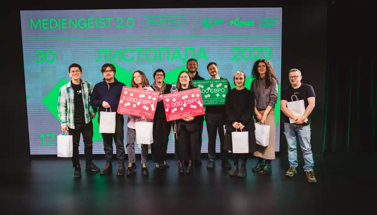У Києві оголосили переможців пітчингу, які отримали понад 17 тисяч євро на свої проєкти з протидії російській пропаганді