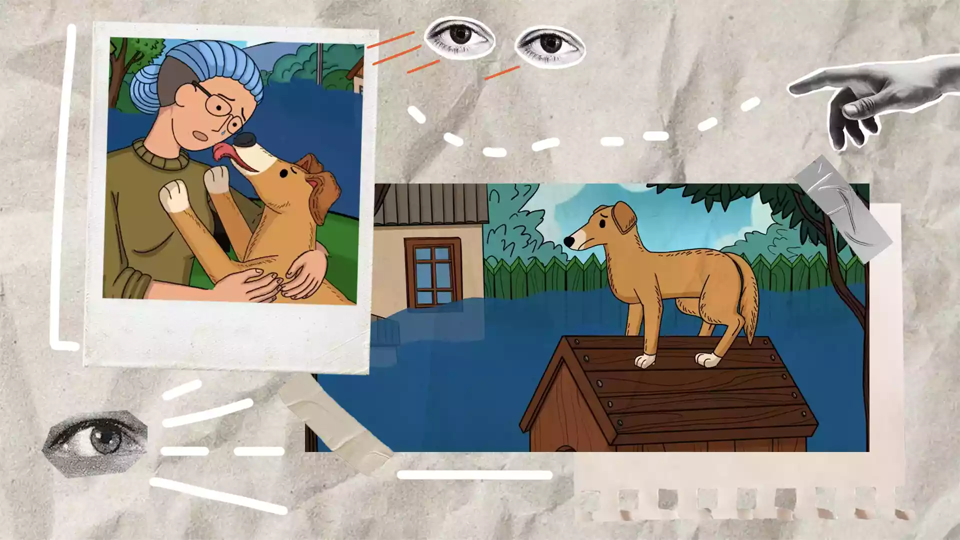 Медіа позитивних новин «ШоТам» створило серію анімаційних відероликів про тварин, яких спіткала непроста доля