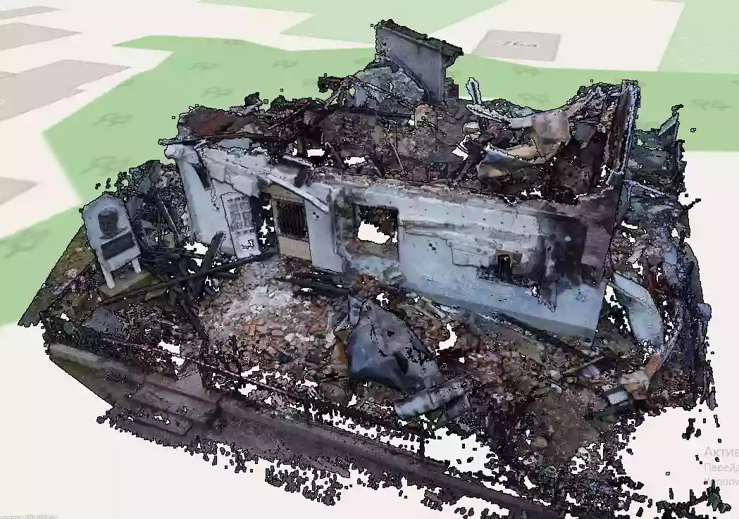 Волонтери створили 3D-модель зруйнованого російською атакою музею Шухевича