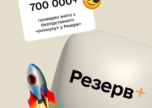 Катерина Черногоренко: понад 700 тисяч громадян зняли з безпідставного розшуку через застосунок «Резерв+»