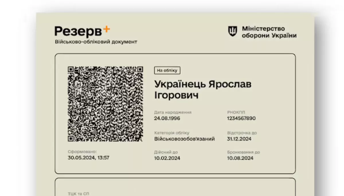 Міноборони тестує повістки з QR-кодом