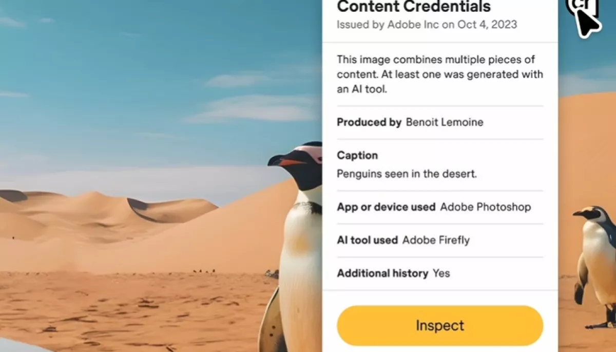 Adobe випустить безкоштовну програму для ідентифікації цифрових зображень
