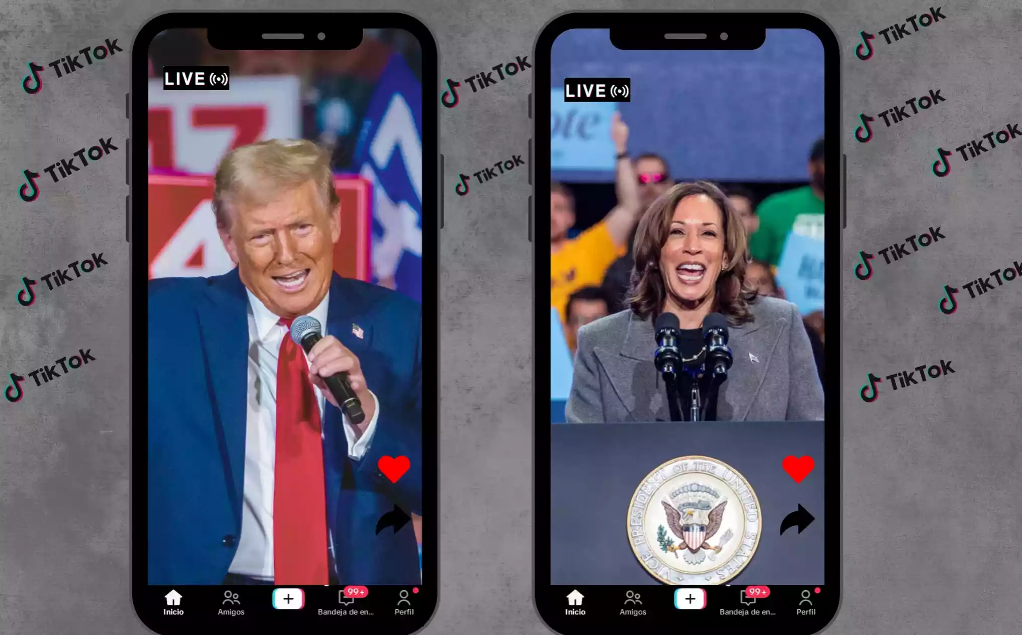 Протистояння між Гарріс та Трампом виходить у TikTok: кандидати борються за голоси молоді