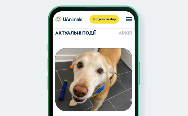 Команда UAnimals запустила платформу, де можна відкрити збір з нагоди дня народження чи іншого свята