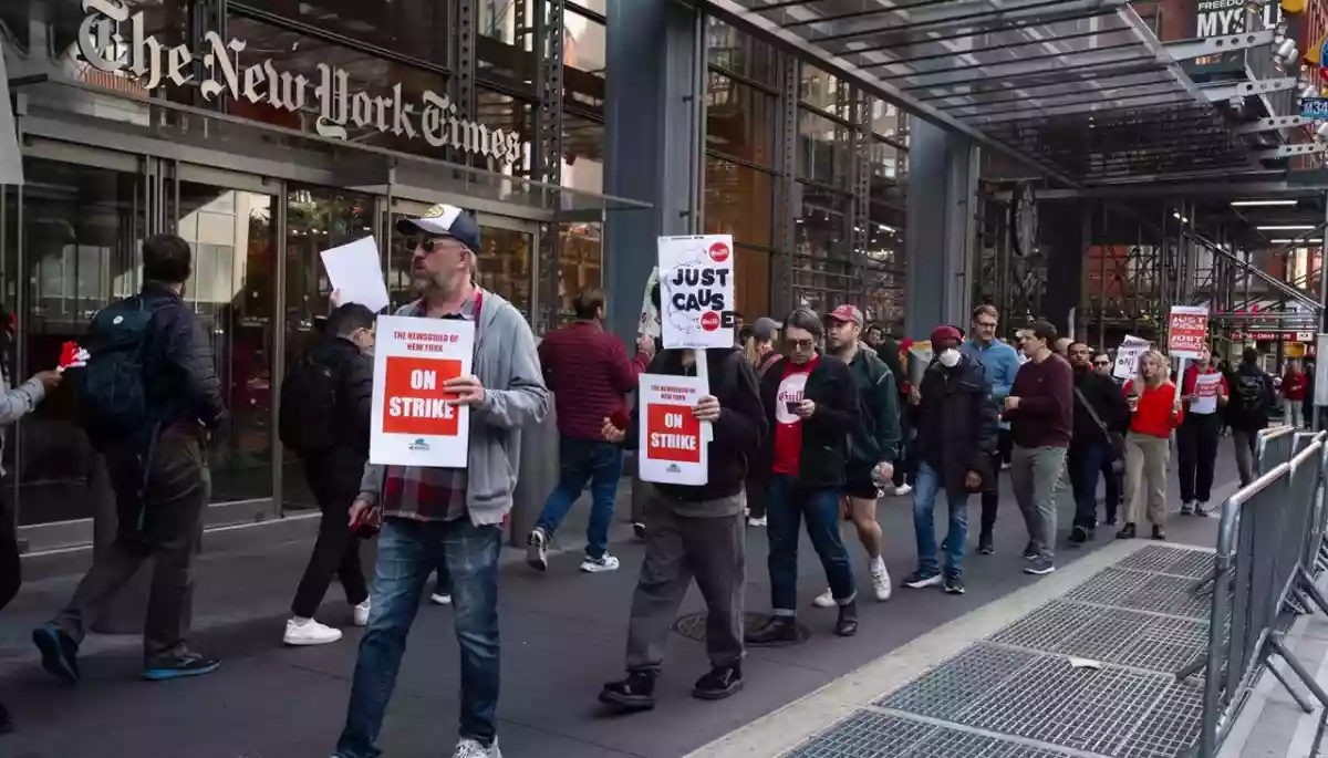 Технічні працівники The New York Times оголосили страйк