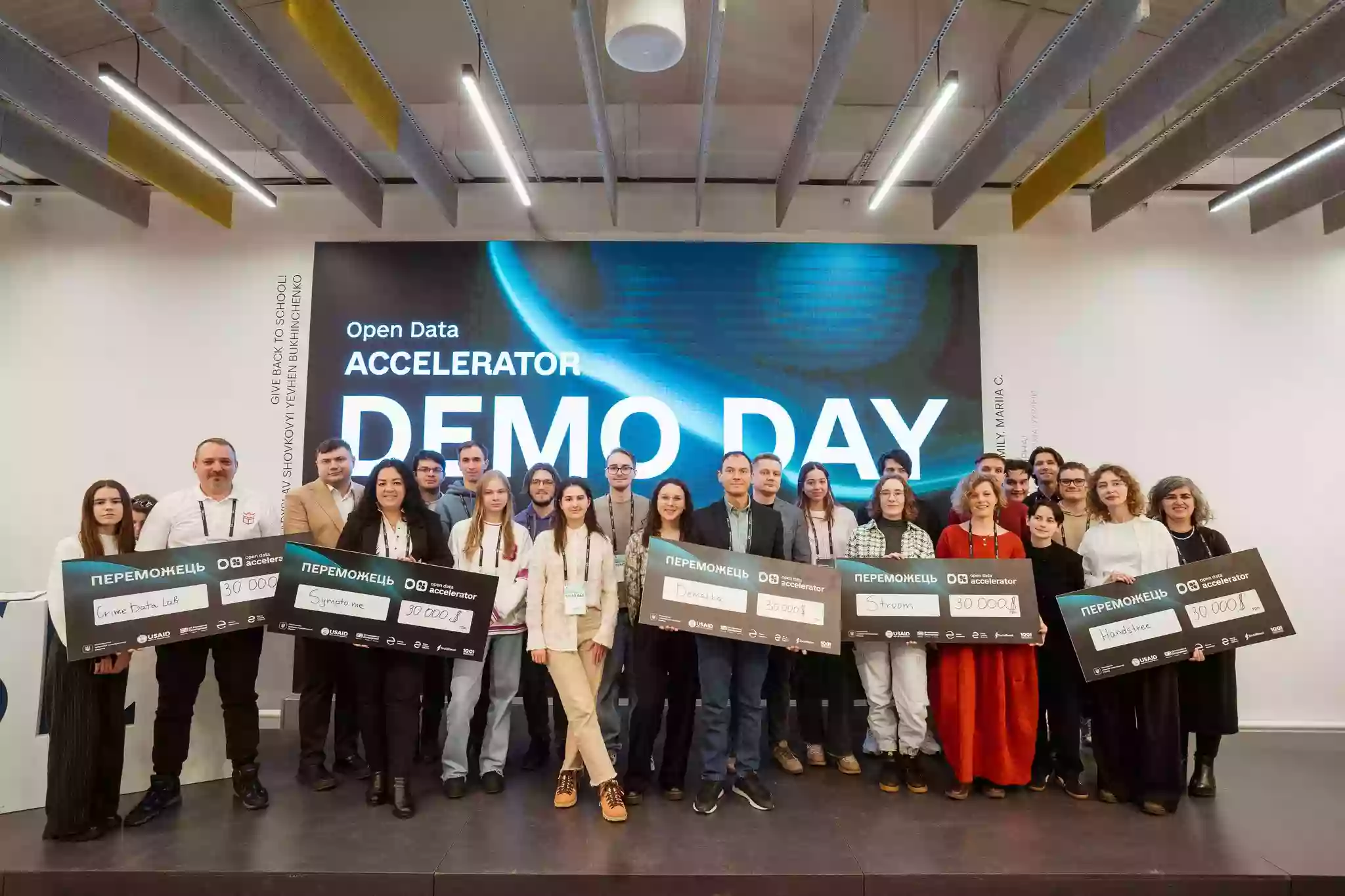 П’ять українських стартапів отримали гранти на проєкти від Open Data Accelerator