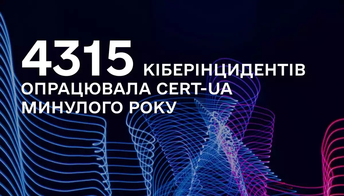 Урядові кіберфахівці за 2024 рік опрацювали 4315 кіберінцидентів