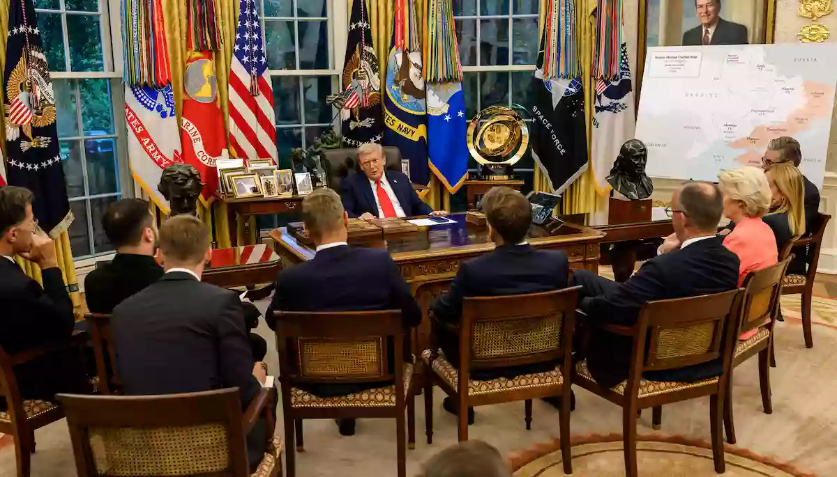 Між піаром і миром: як російські пропагандисти оцінюють вашингтонську зустріч Трампа, Зеленського та європейських партнерів