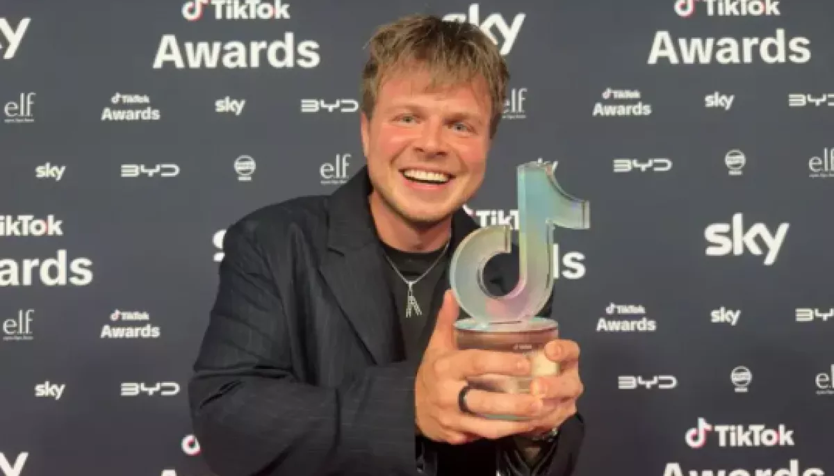 Українець здобув британську премію TikTok Awards  у номінації «Творець року»