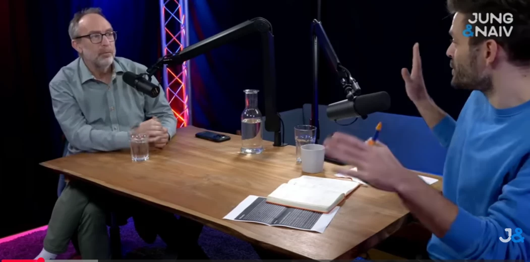 Засновник Вікіпедії Джиммі Вейлз за хвилину пішов з інтерв'ю, невдоволений запитанням журналіста