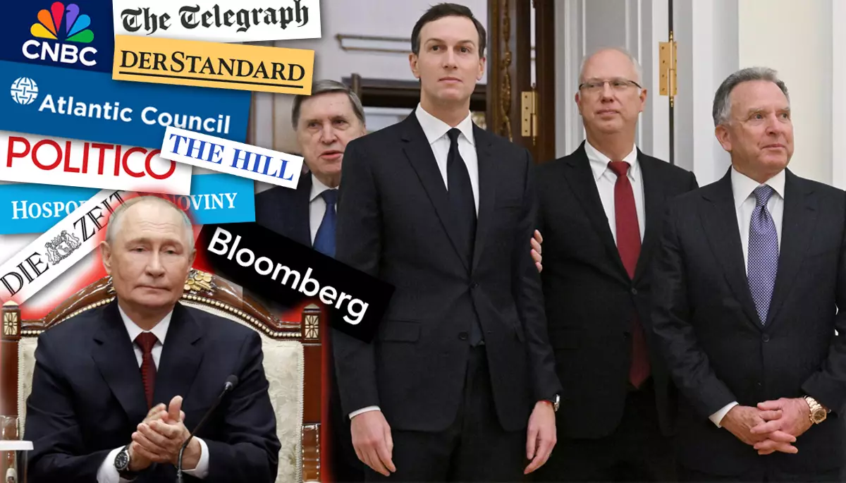Як світові медіа писали про візит представників Трампа до Москви й погрози Путіна Європі
